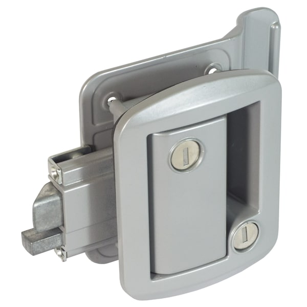 Global Standard Towable RV Entry Door Lock, G3xx keyed, Replaces all standard RV Locks, Grey TTL-43610-3000-1PK - main